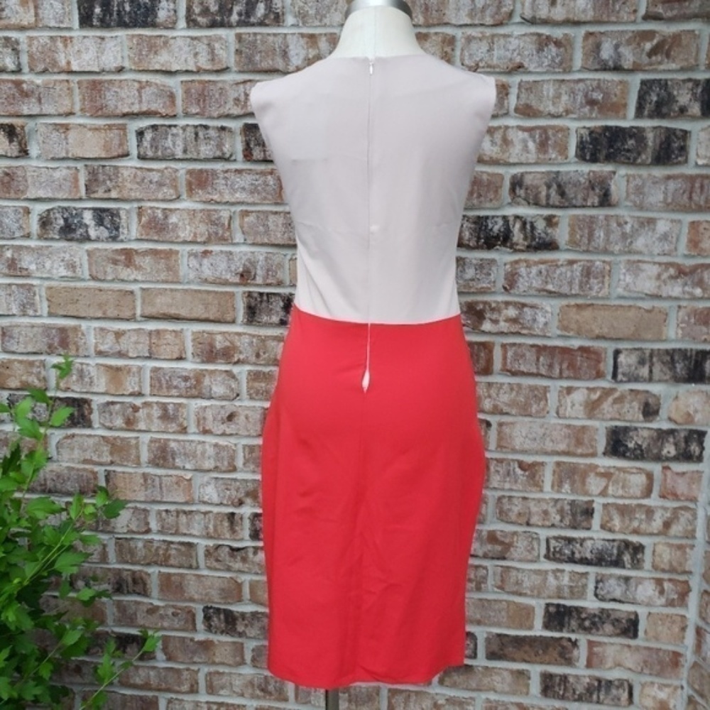 NWT Rita Ross Color Block Sheath Dress S - Picture 3 of 6